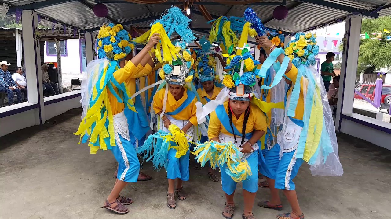 Cuadro de danza autóctona de a pié 
