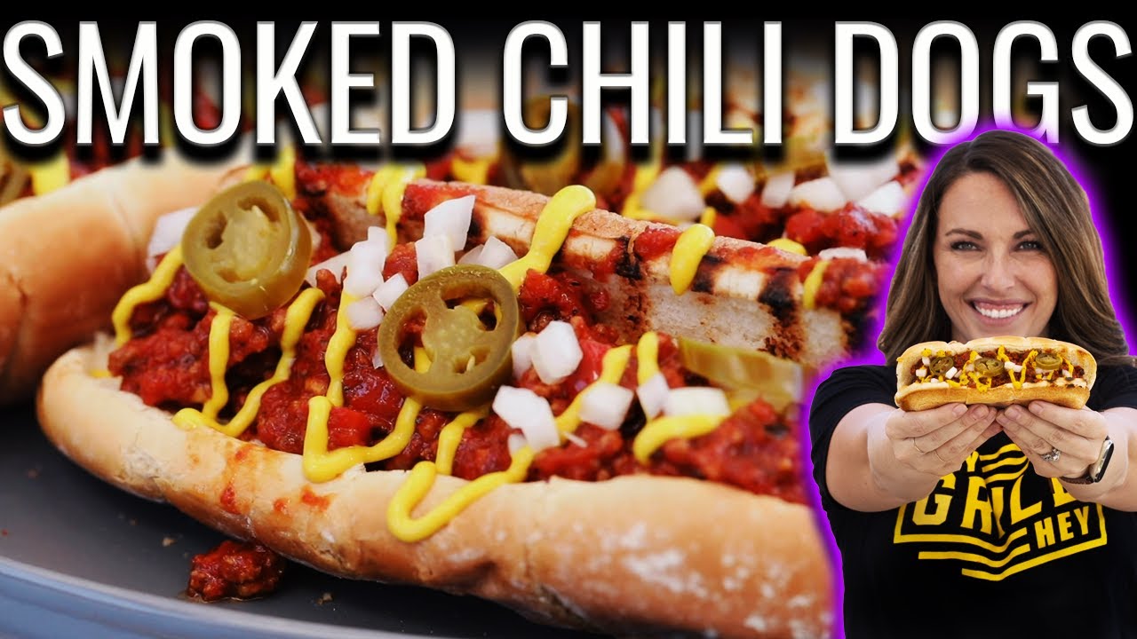 Everybody NEEDS these SMOKED CHILI CHEESE DOGS! | How To