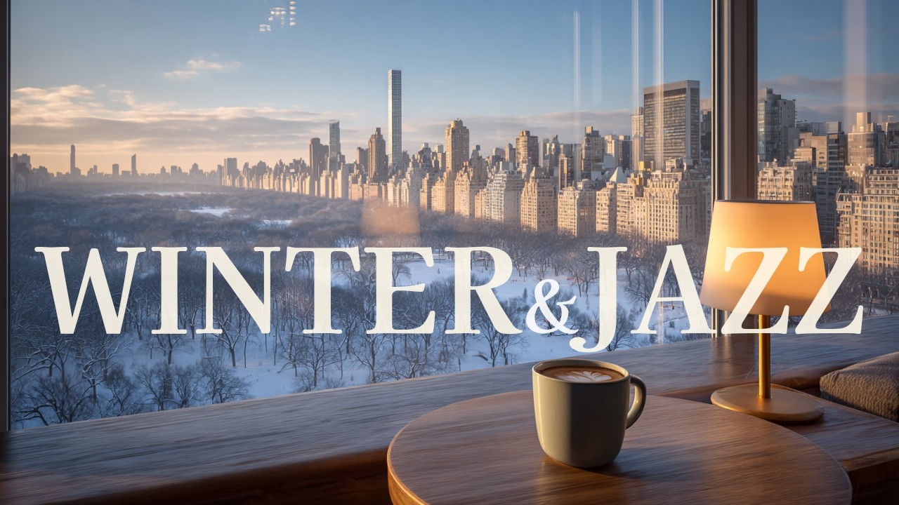Soft Winter Productivity ☕ NYC Jazz Café Music for Focus & Calm