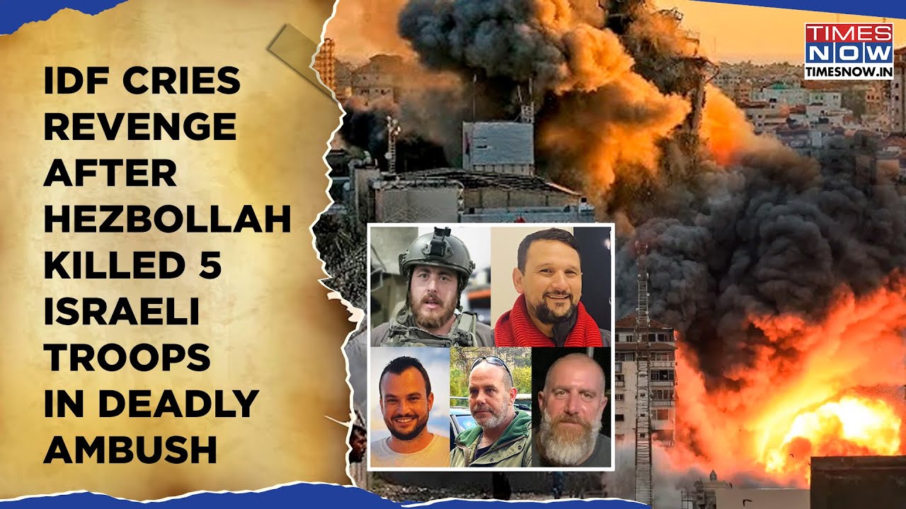 IDF Vowed Revenge, Pounded Beirut With Airstrikes After Hezbollah&rsquo;s Ambush Killed 5 Israeli Soldiers