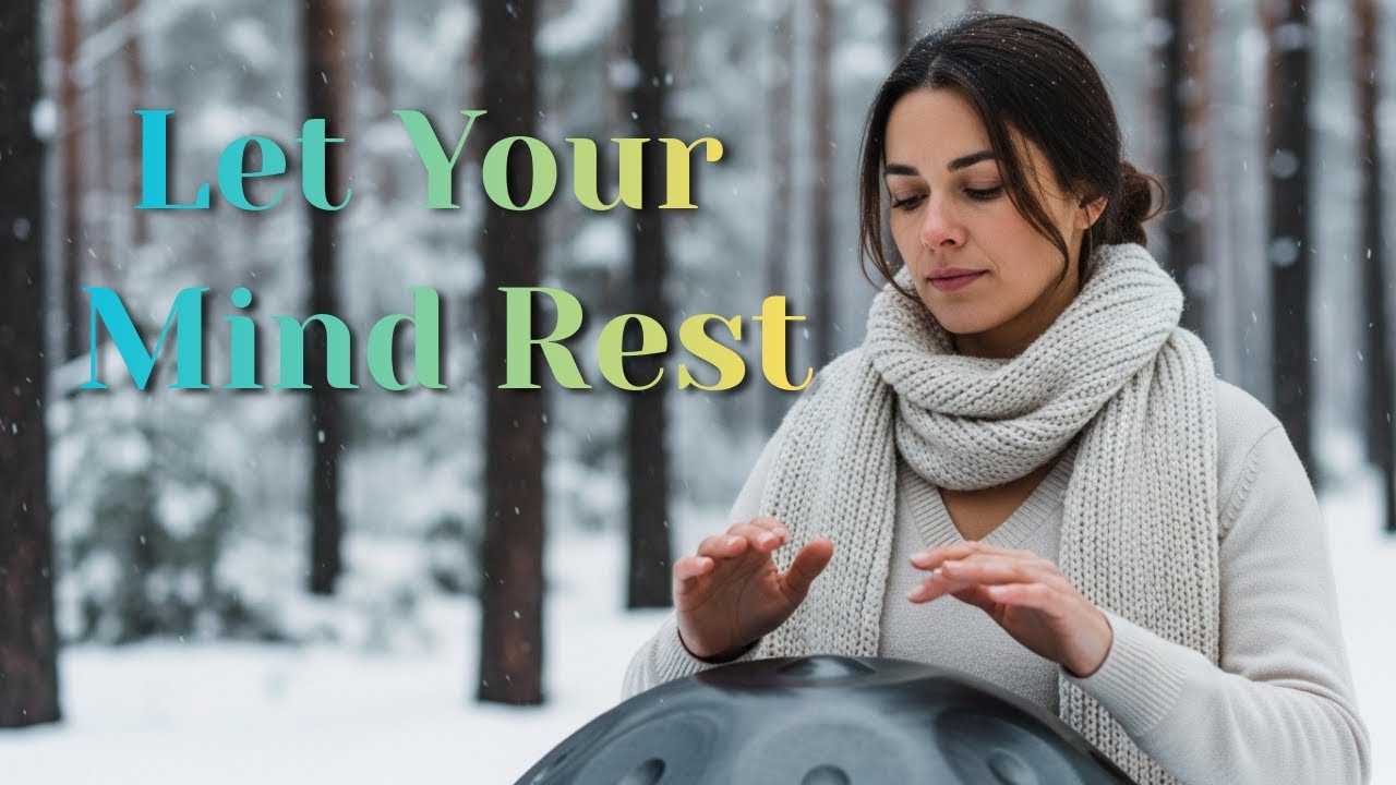 Snow Forest Handpan Music for Deep Calm & Mental Reset