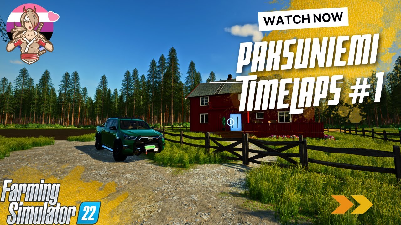 First Day At The New Farm! - Paksuniemi - Timelaps# 1