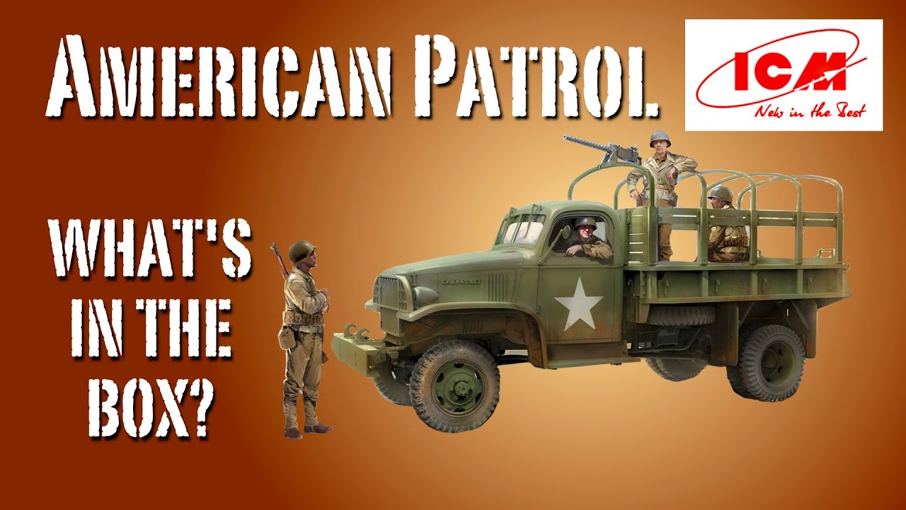 ICM's NEW AMERICAN PATROL 2023 - what's in the box?