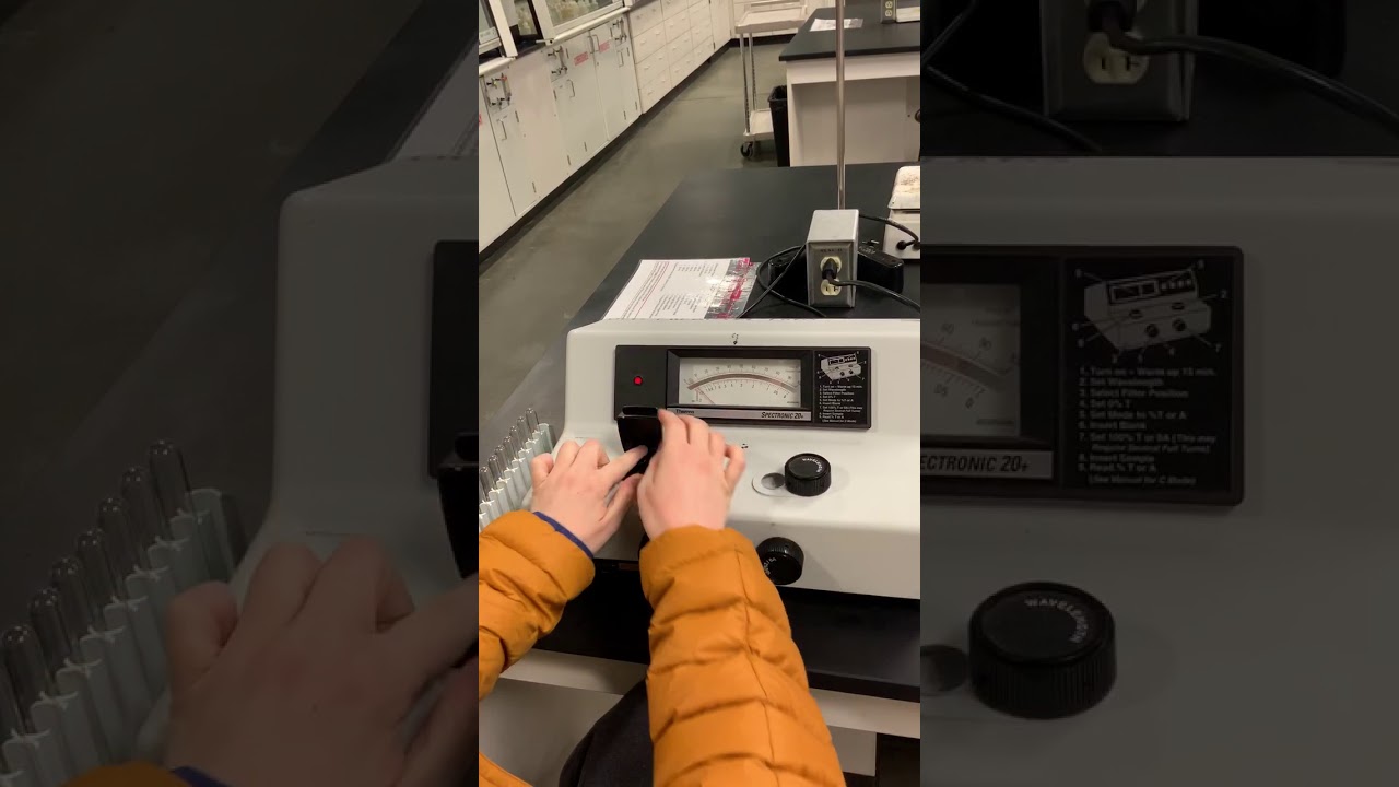 An Experiment Using a Spectronic 20
