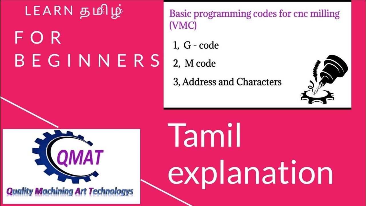 G Code M Code Explain Tamil, தமிழ் விளக்கம்.