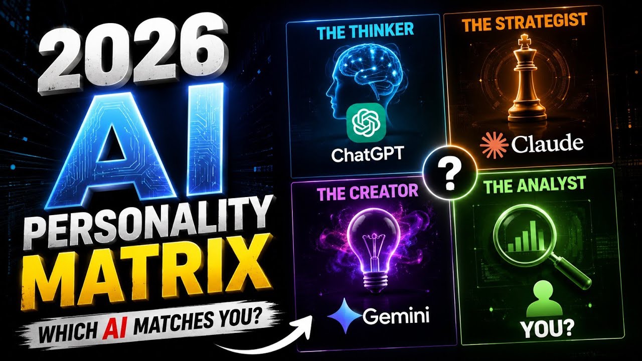2026 AI  Personality  Matrix 