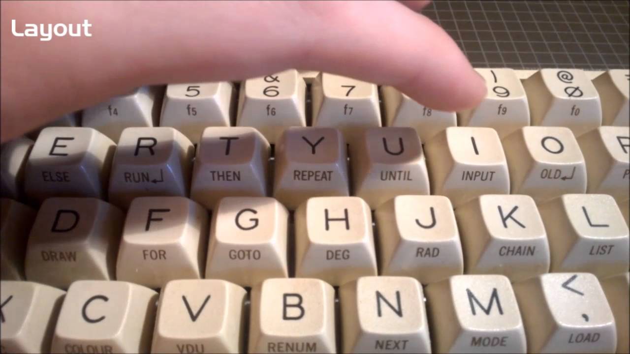 Acorn Electron review (Futaba low-profile)