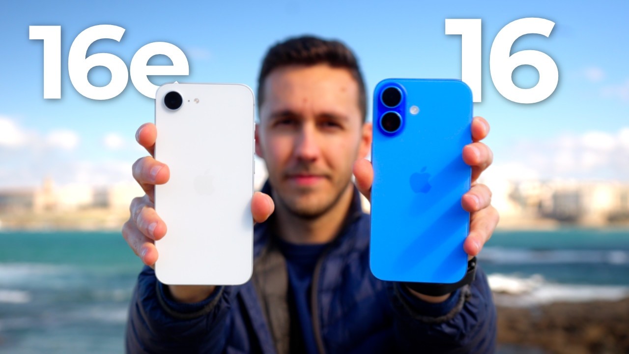 iPhone 16e vs 16 🆚 TODAS las DIFERENCIAS... ¿Cuál elegir?