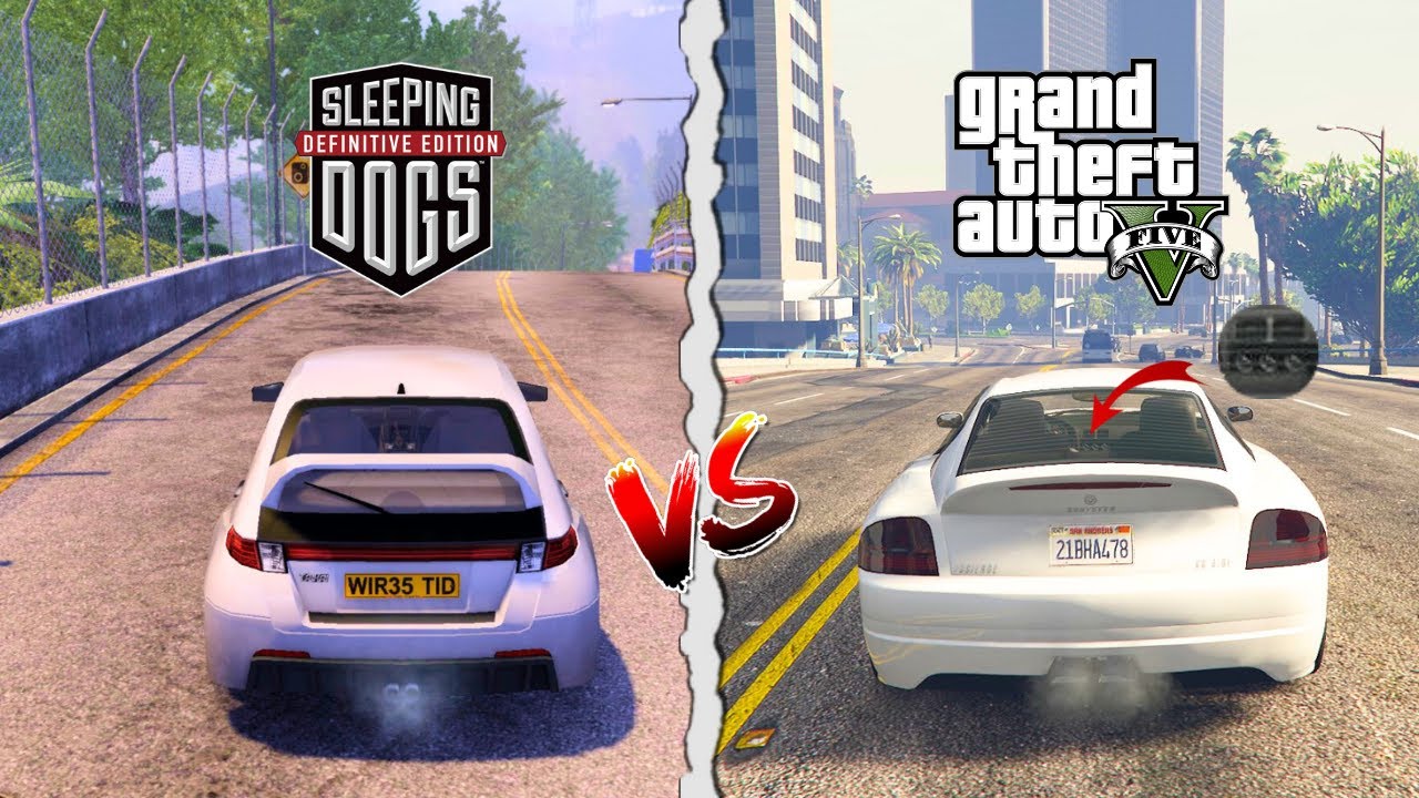 Sleeping Dogs : Definitive Edition vs GTA V | 