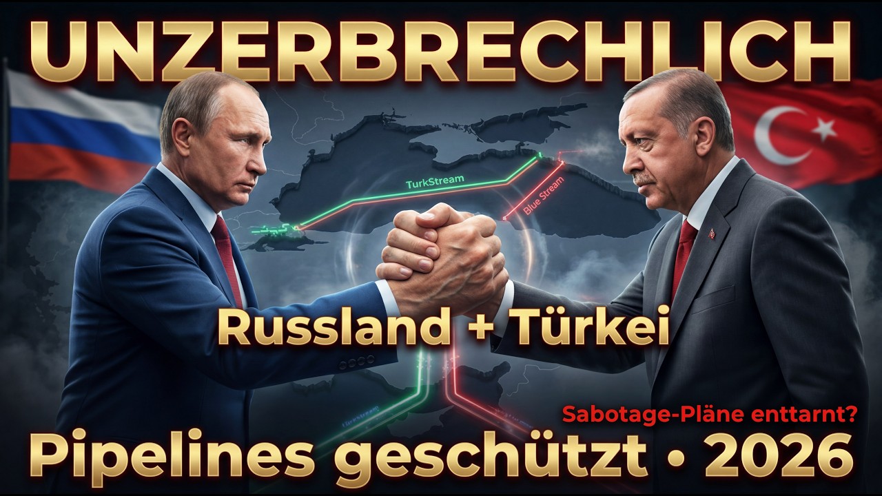 Putin warnt: Sabotage an TurkStream & Blue Stream! Unzerstörbare Achse Russland-Türkei 2026