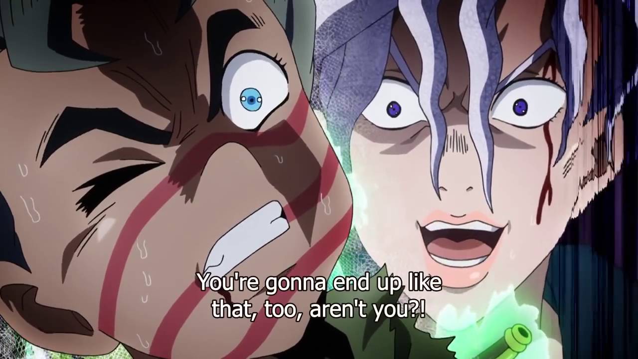 【HD】ジョジョ: Koichi vs. Yukako Yamagishi