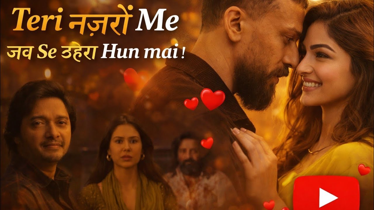 Teri Nazron Me Jab Se Thehra Hun Main ❤️ | Romantic Hindi Love Song | Heart Touching Lyrics ।