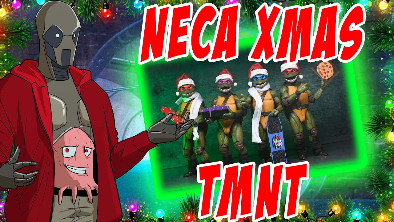 NECA Dimension X-Mas Vacation Christmas TMNT