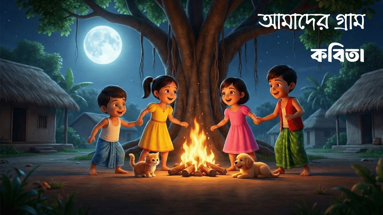 আমাদের গ্রাম | আমাদের ছোট গাঁয়ে ছোট ছোট ঘর | Amader choto gaye choto choto ghar | বন্দে আলী মিয়া