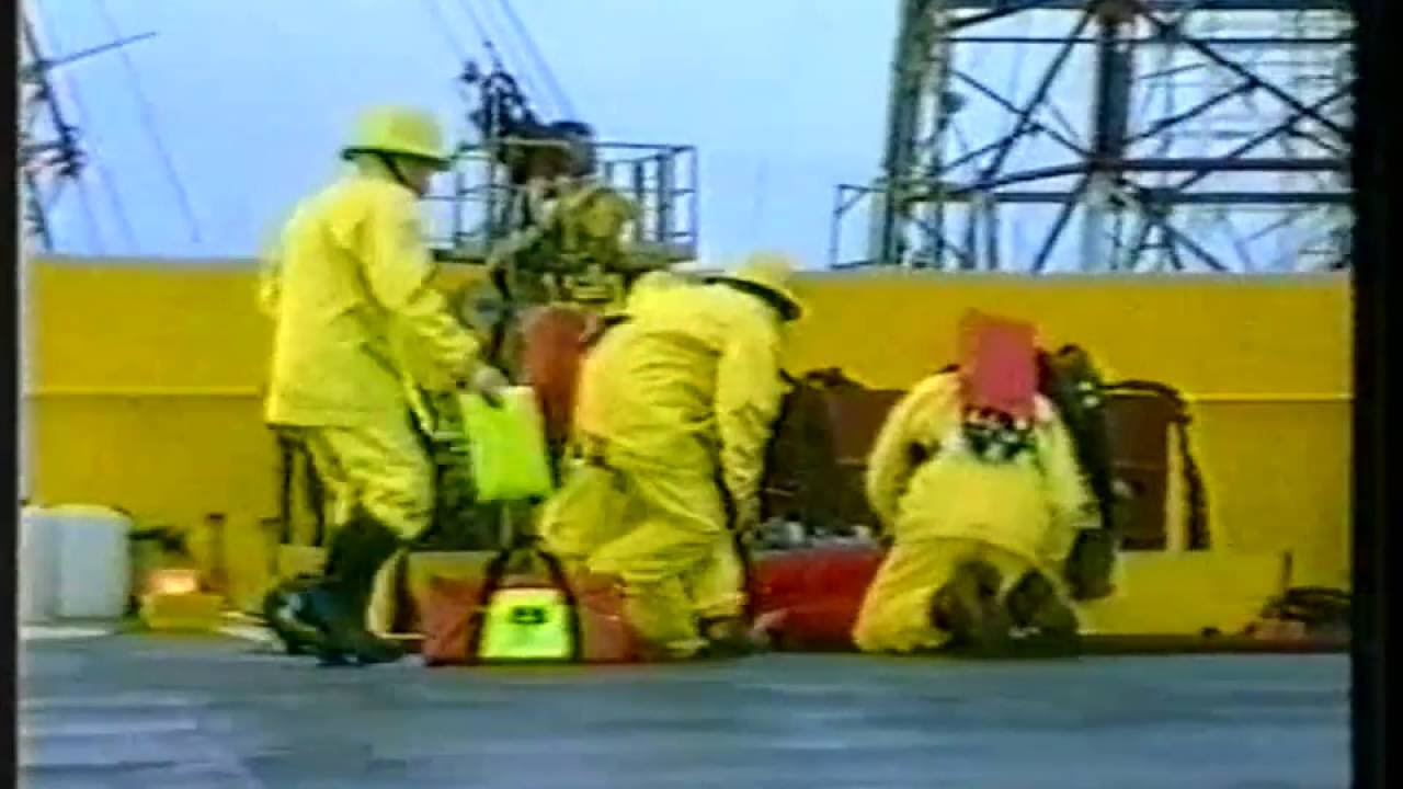 Beryl Field- 1980's Offshore Life - UK Industrial Film