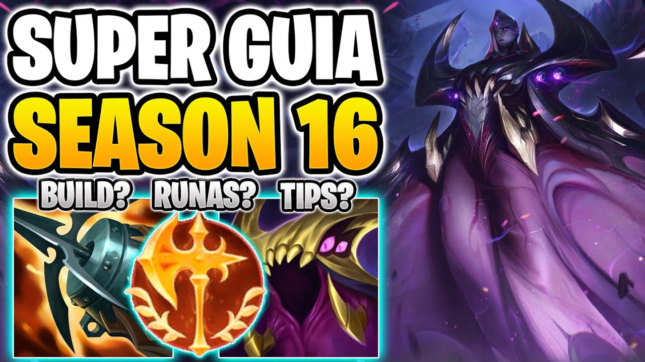 GUIA DE BEL&acute;VETH SEASON 16 | COMO JUGAR BEL&acute;VETH JUNGLA FACIL Y SENCILLO | BUILD, RUNAS, CONSEJOS!