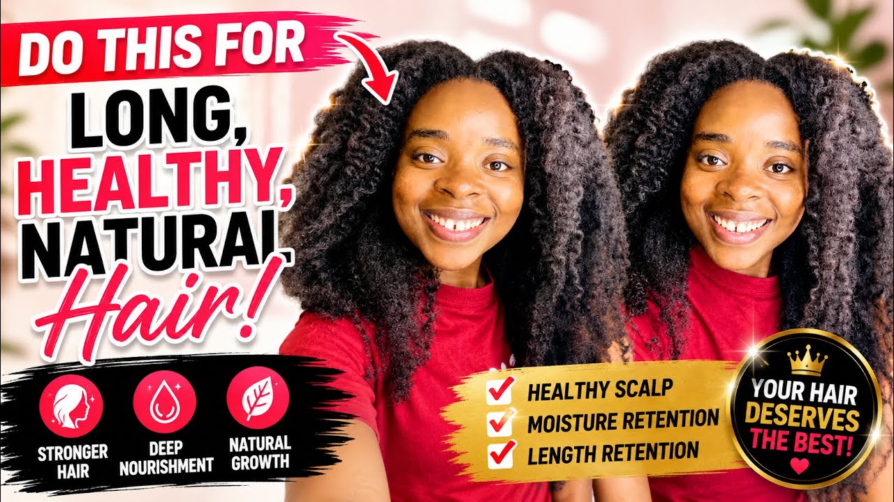 HOW TO CREATE A HEALTHY NATURAL HAIR CARE REGIMEN + ANNOUNCEMENT!!!