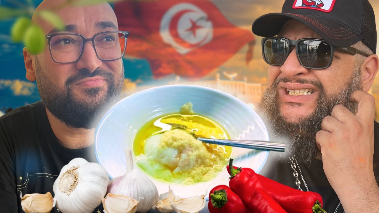 أحسن صحفة ثوم في تونس VLOG TUNIS Centre ville 🌶️ 🧄