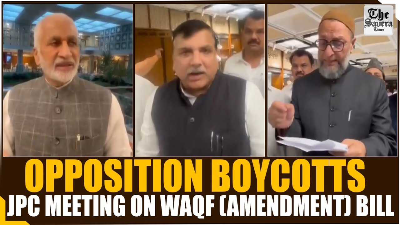 Opposition boycotts JPC meeting on Waqf (amendment) bill