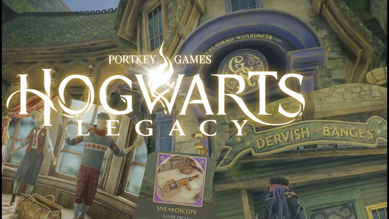 Hogwarts Legacy | Hogsmeade - Gladrags Wizardwear + Dervish & Banges
