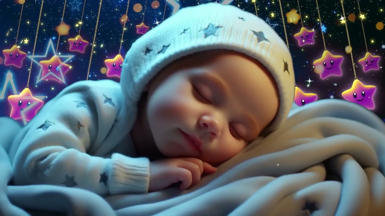 Instant Deep Sleep for Baby 💤 Baby Sleep Music 🌙 Fall Asleep in 3 Minutes 🎵 Mozart & Brahms