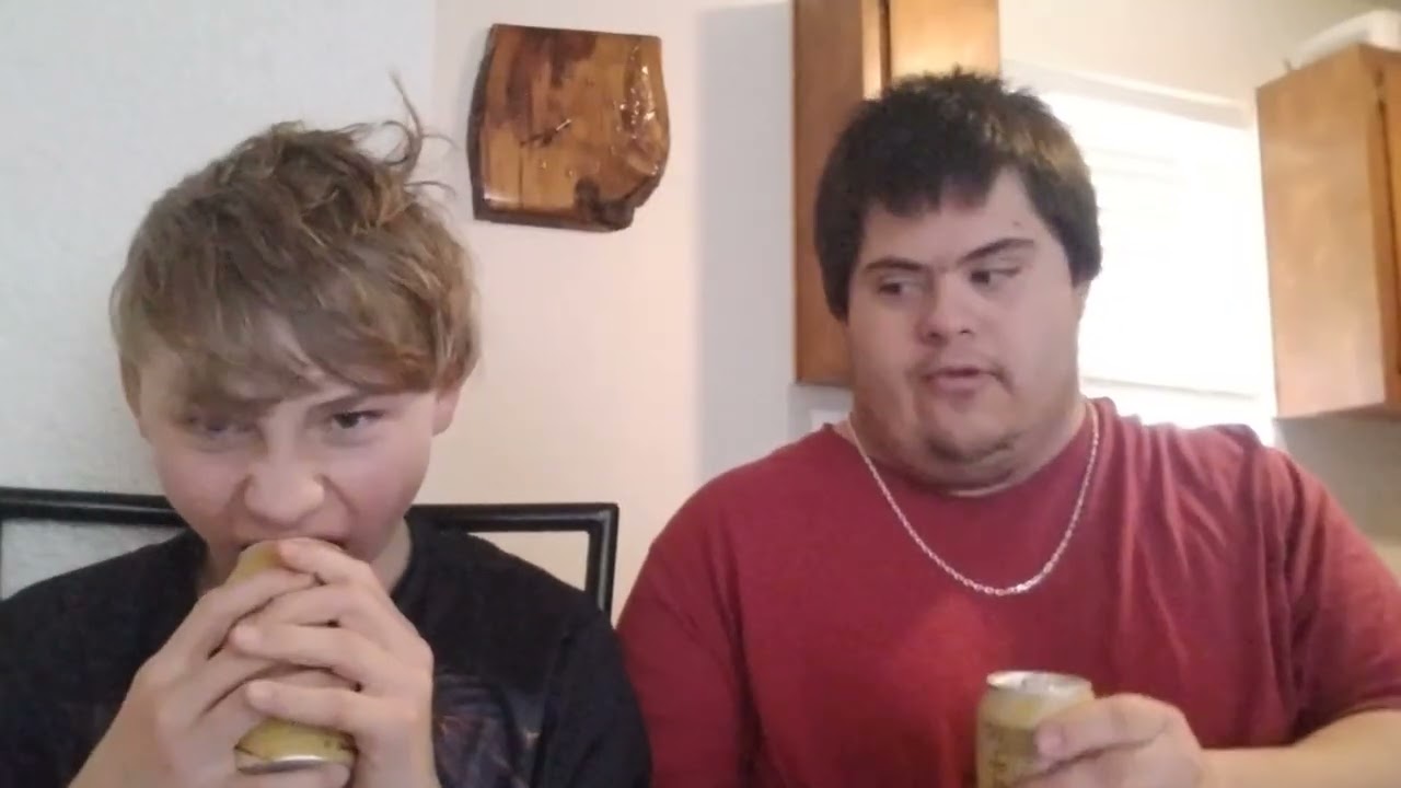 I CHUG WITH MY NEPHEW IZIK ROBINSON OF CREAM SODA