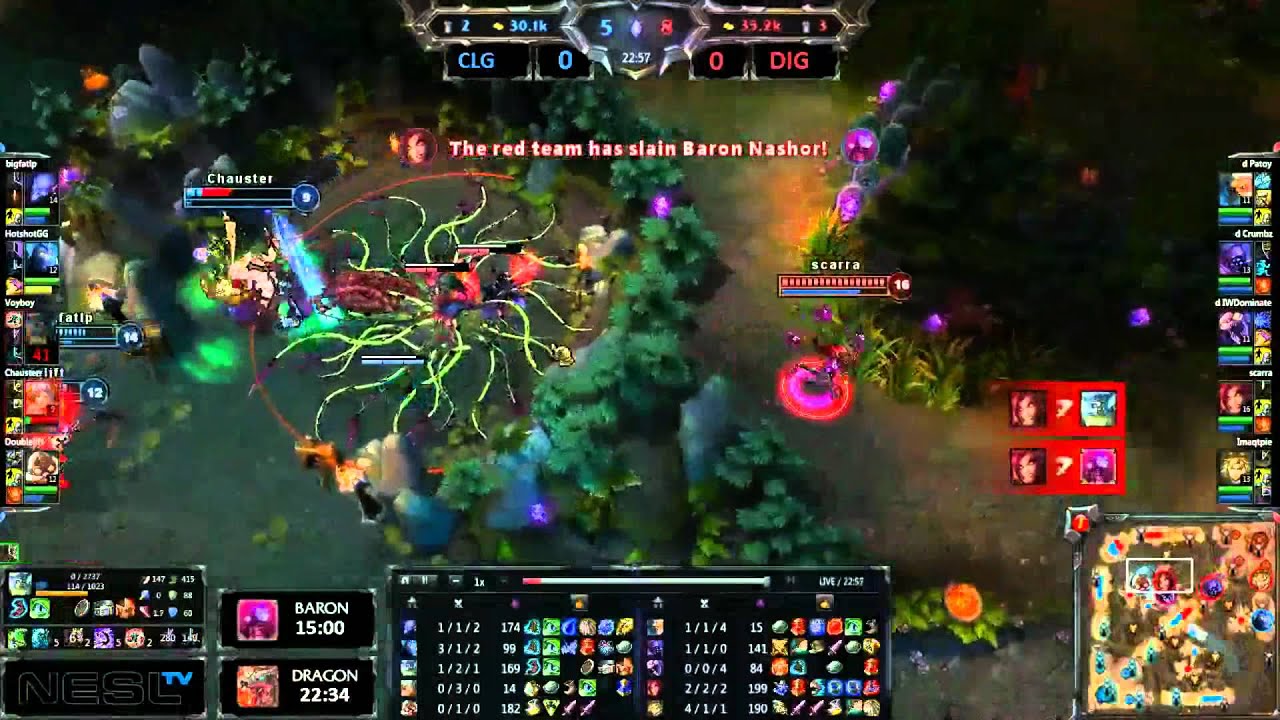 Dignitas v CLG Prime - Scarra baron steal