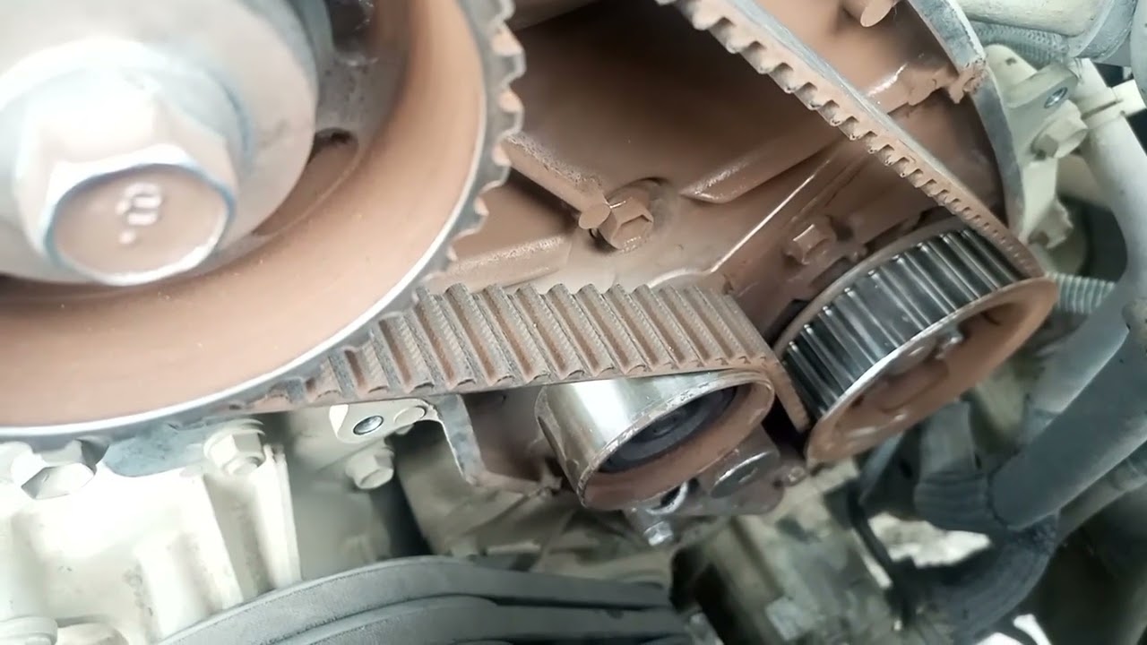 How to change and adjust fan belt and T-belt