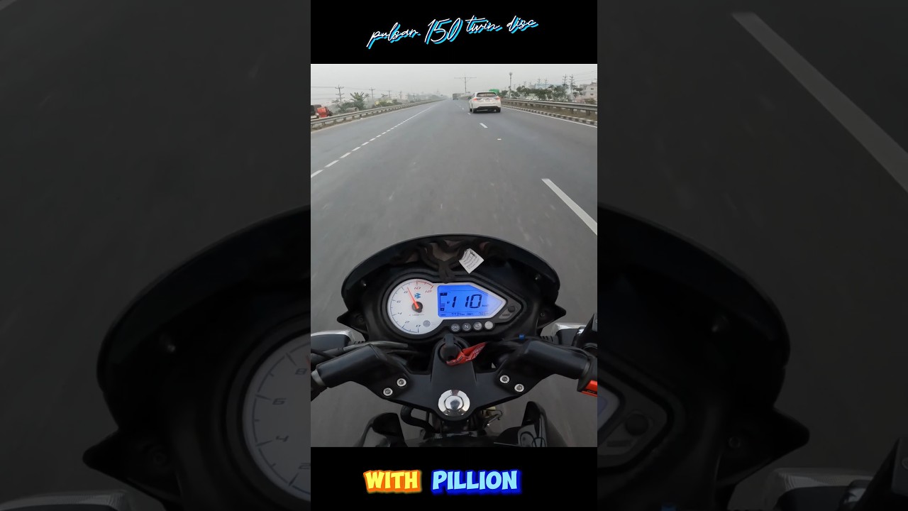 Pulsar 150 - Twin Disc Top Speed #shorts #bike #travel @ashikmahmudamt