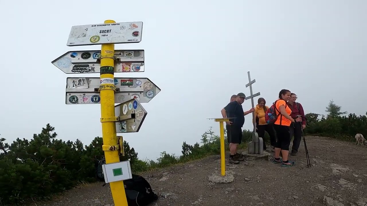 Suchý a dve chaty Malá Fatra