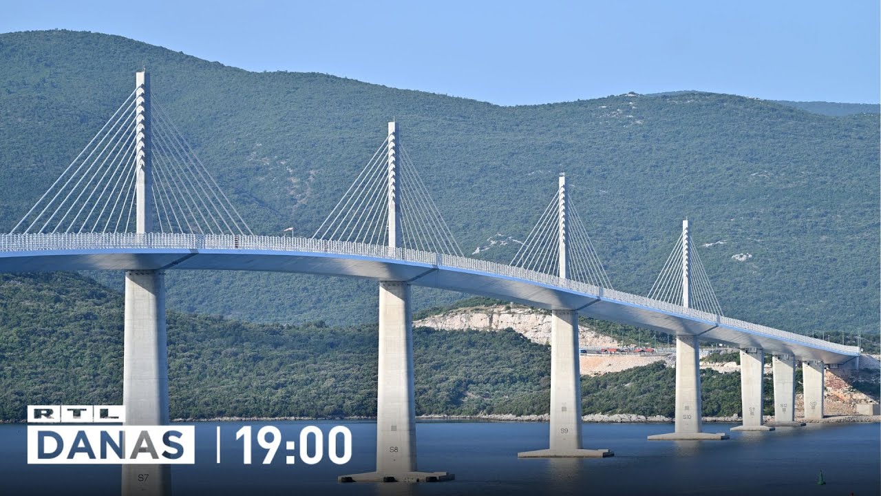 Godinu dana Pelješkog mosta: Hrvatska ga je zaželjela, EU platila, a Kina izgradila | RTL DANAS