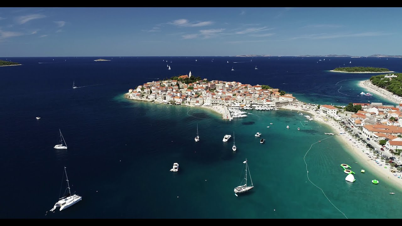 Primosten - Croatia 2019 in 4K by Drone.