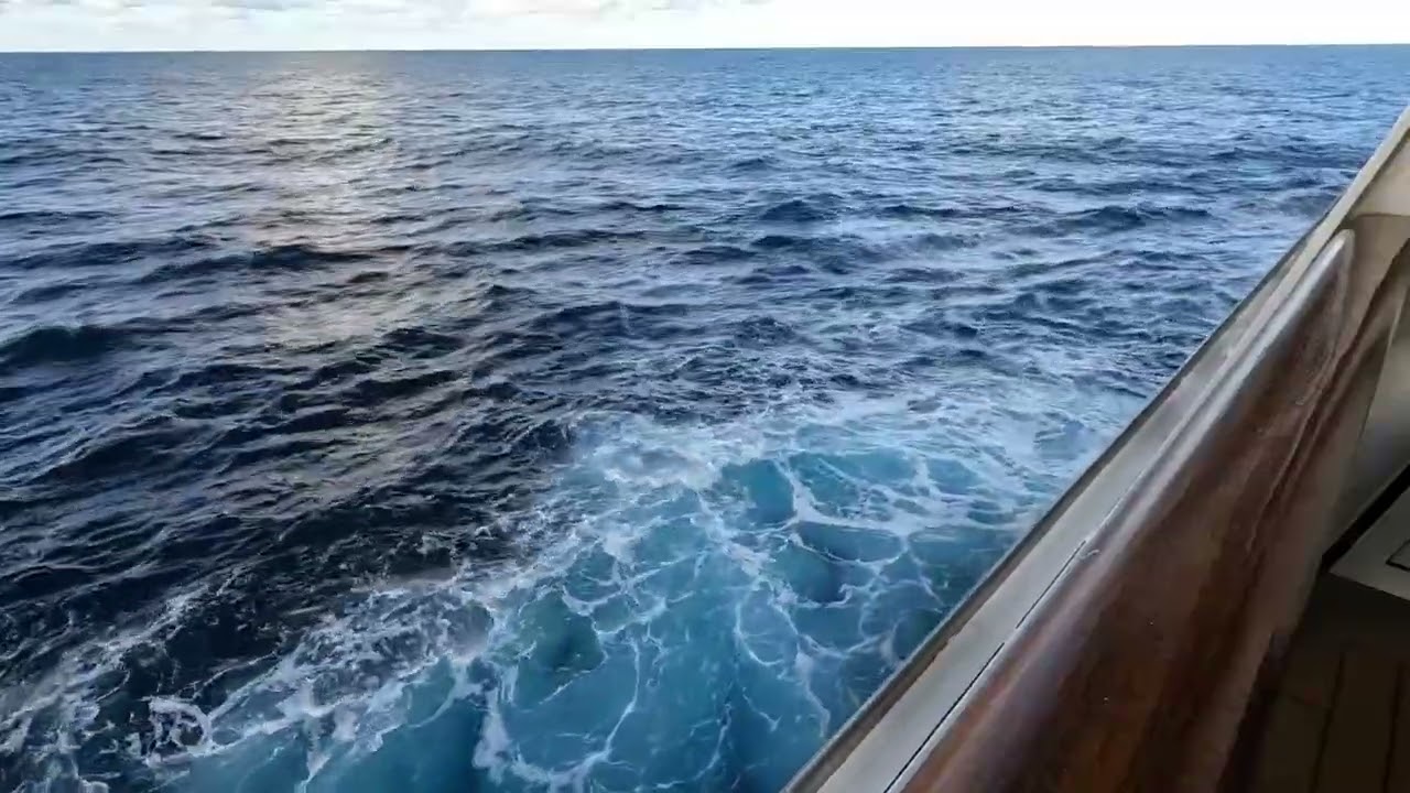 The Pacific Ocean on Carnival Firenze