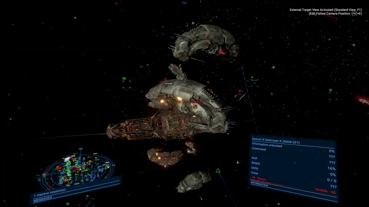 X4  Foundations: 9.0 Beta 2 - 40 torpedo Baracuda vs...all the xenon capitals in the sector