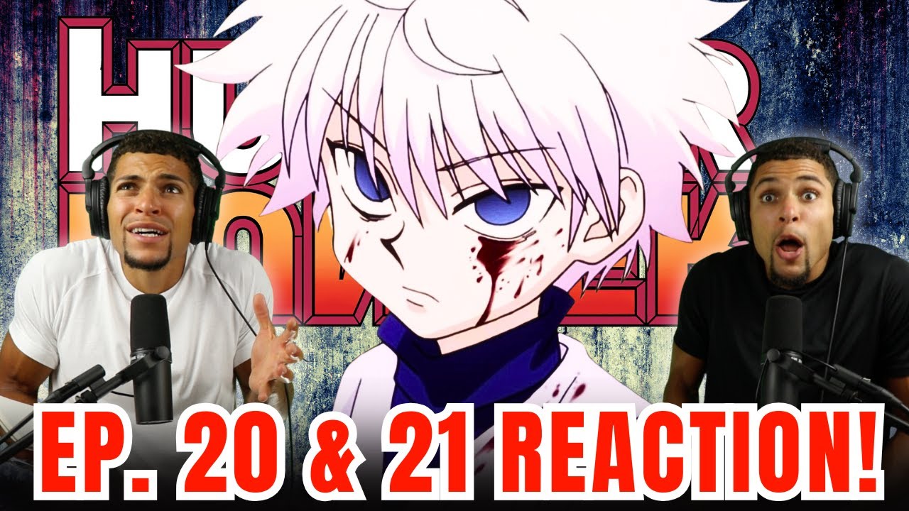 KILLUA FAILED!? | Hunter x Hunter Episodes 20 & 21 REACTION!!