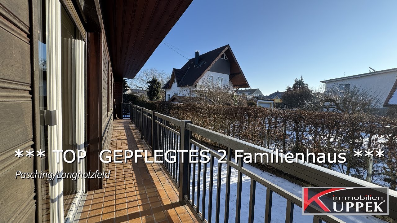 *** TOP  GEPFLEGTES 2 FAMILIENHAUS *** Pasching Langholzfeld