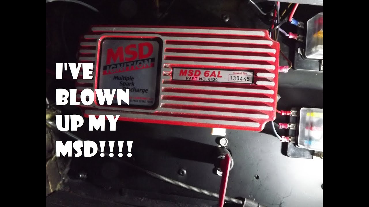 Ive Blown up my 6AL MSD !! - Vintage Steel Garage Ep23
