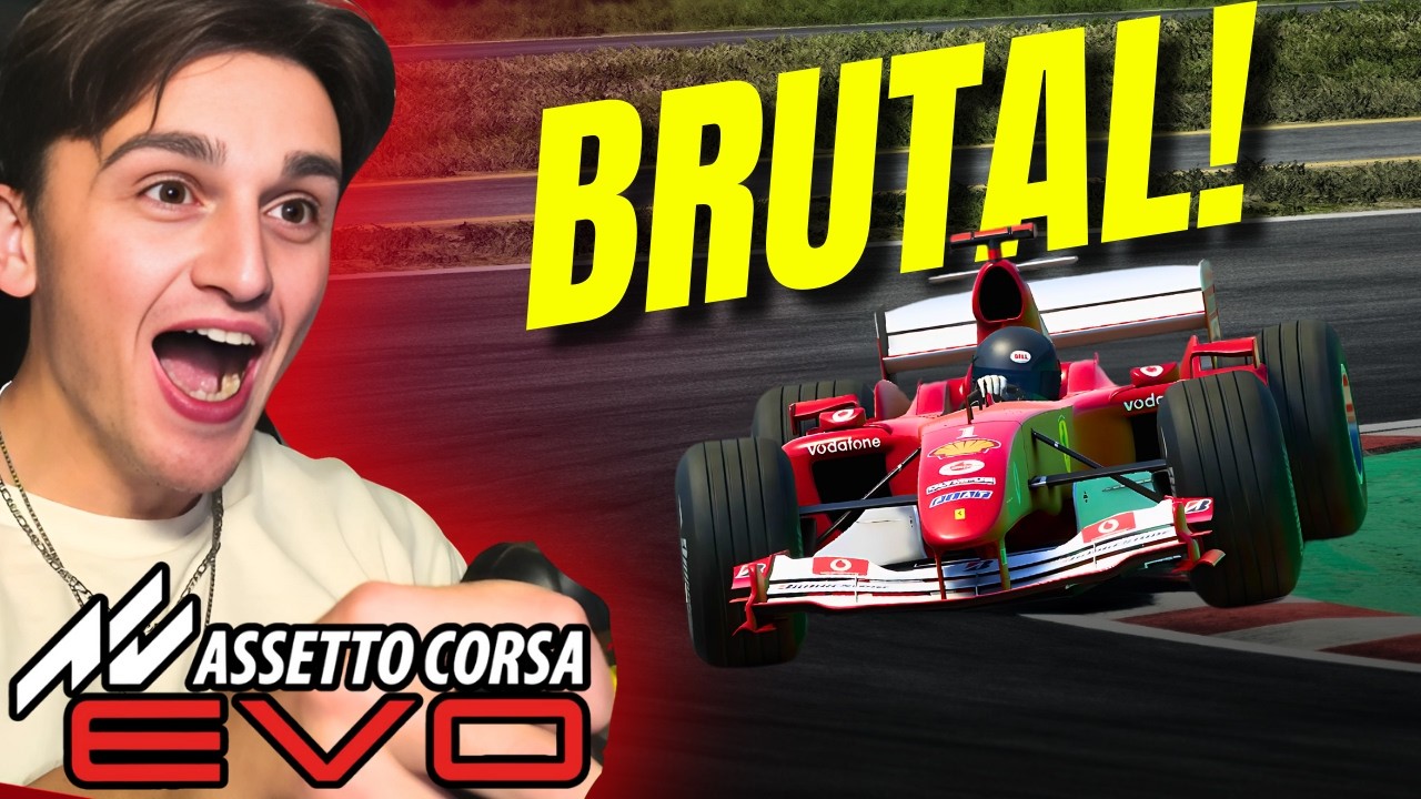 Das LEGENDÄRSTE F1 Auto aller ZEITEN im SIMRACING 😍