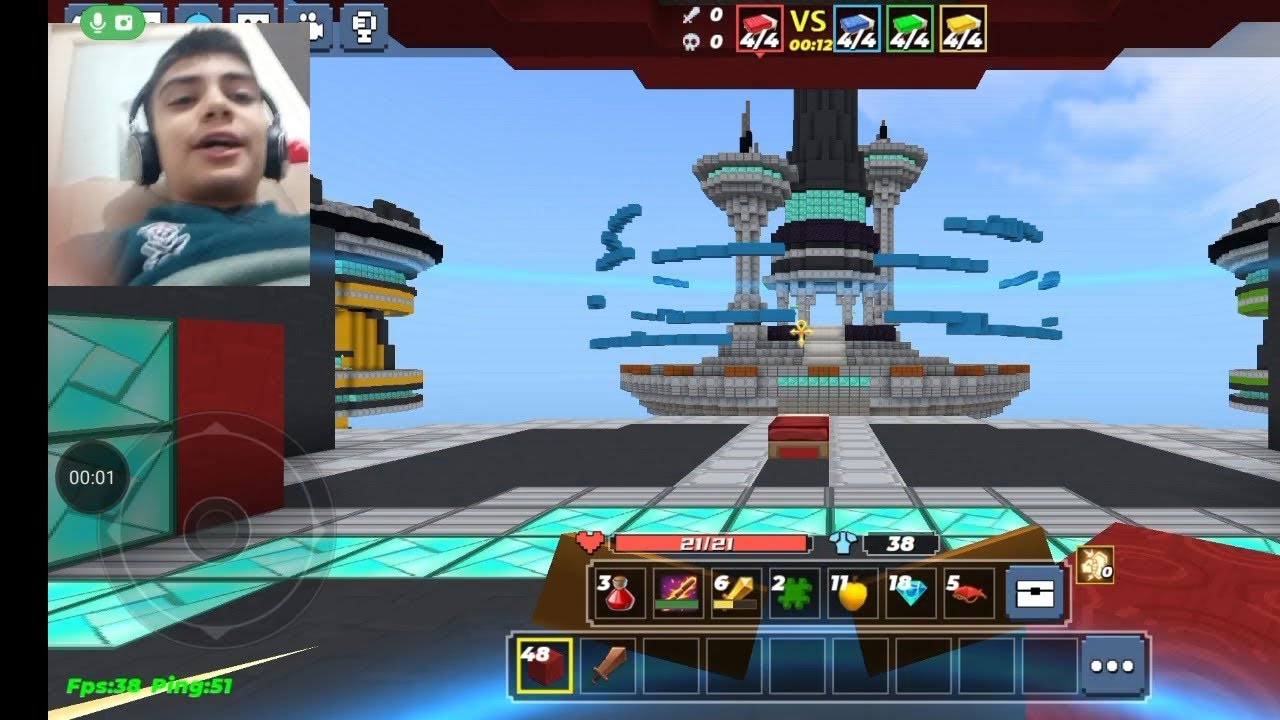 Bugün Ben bedwars  oynacam