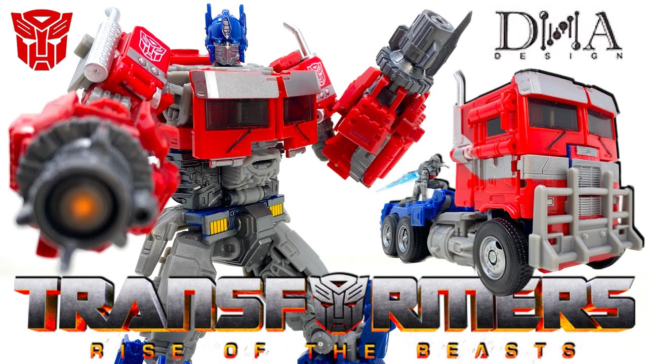 DNA Design DK-44 Upgrade Kit Transformers Studio Series RISE OF THE BEASTS 102 OPTIMUS PRIME Review