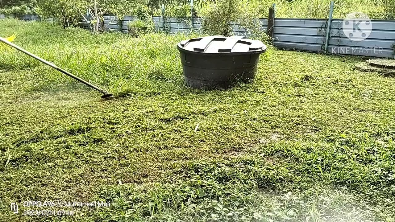 Begini cara saya mesin rumput agar tali lebih jimat