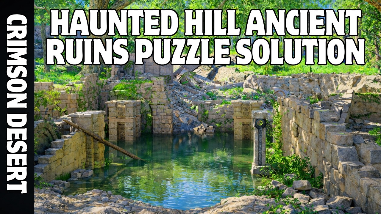 Crimson Desert: Haunted Hill Ancient Ruins Puzzle Solution