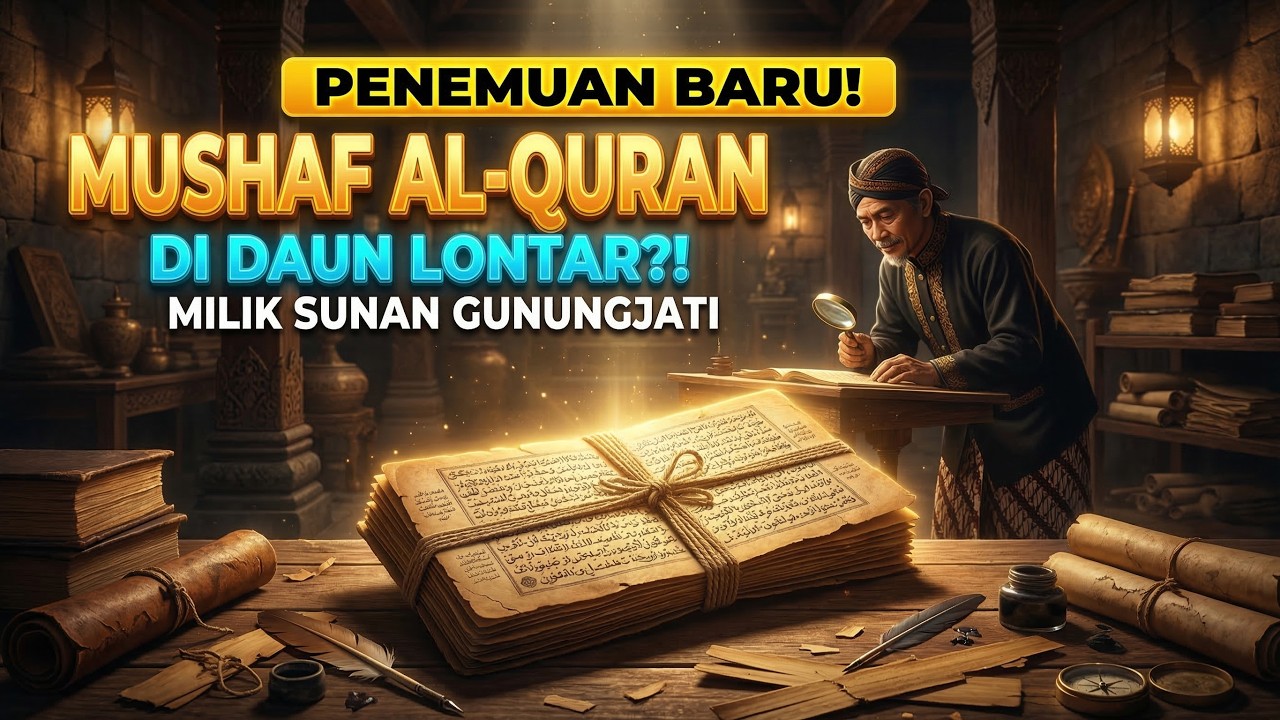 PENEMUAN BARU MUSHAF AL-QURAN MILIK SUNAN GUNUNGJATI DI DAUN LONTAR