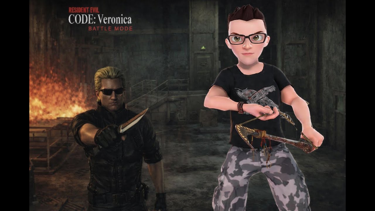 Modo Batalha - Wesker Rank A - RE Cod Veronica