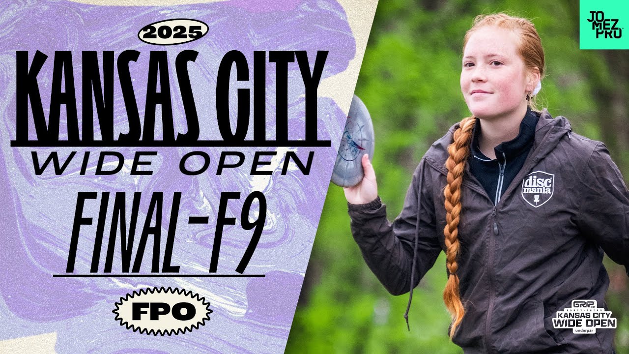 2025 Kansas City Wide Open | FPO FINALF9 | Handley, Burge, Hansen, Gannon | Jomez Disc Golf