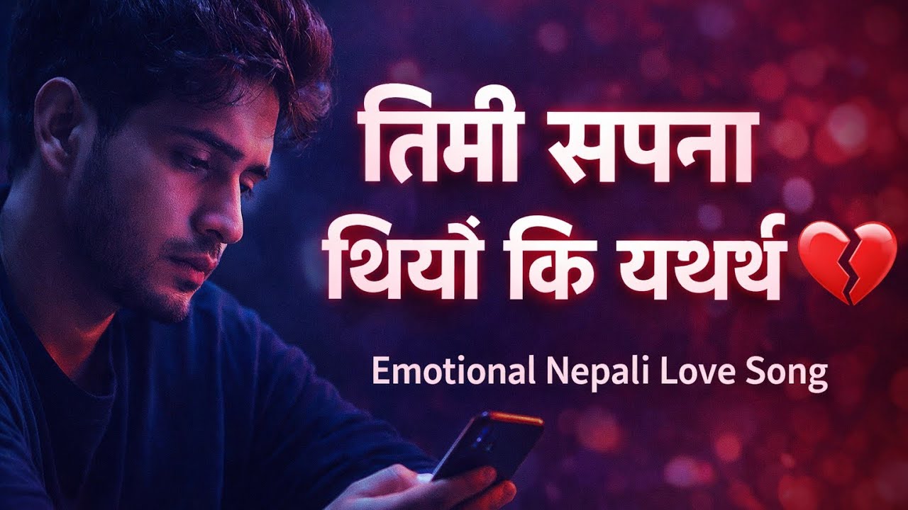 तिमि सपना थियौं कि यथार्थ new nepali song 