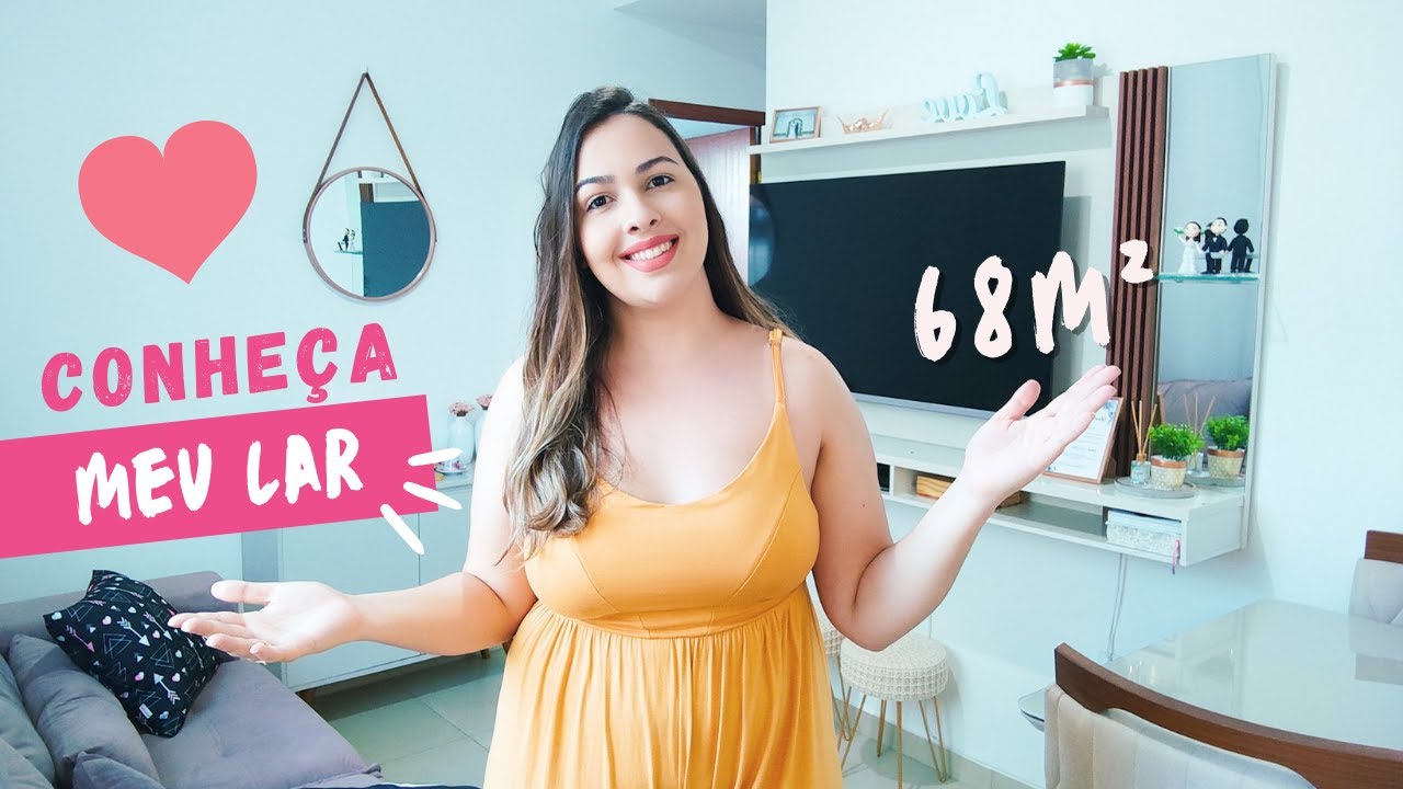 TOUR PELO NOSSO APÊ DECORADO E ALUGADO | 68M²