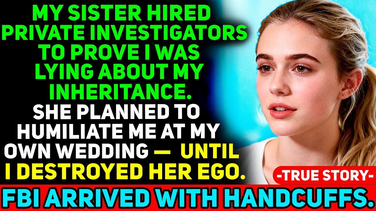 My Sister Hired Private Investigators to Prove I Was Lying—but Accidentally Exposed Her Own Fraud