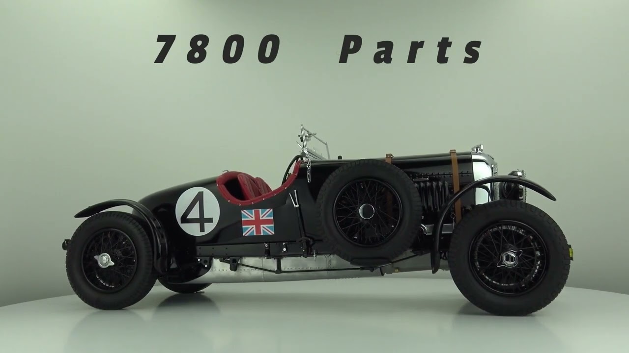 Bentley Boat Tail, Car model in scale 1to5