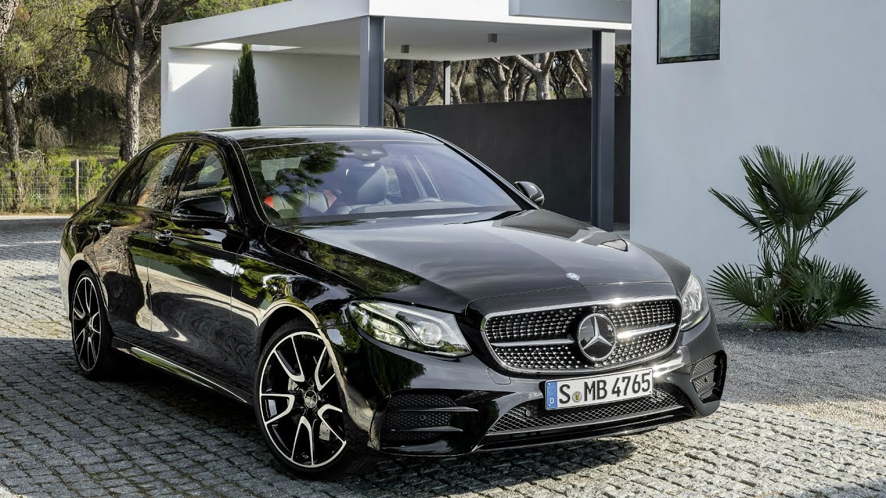 Mercedes E43 AMG 4MATIC Obsidian Black Exterior and Interior